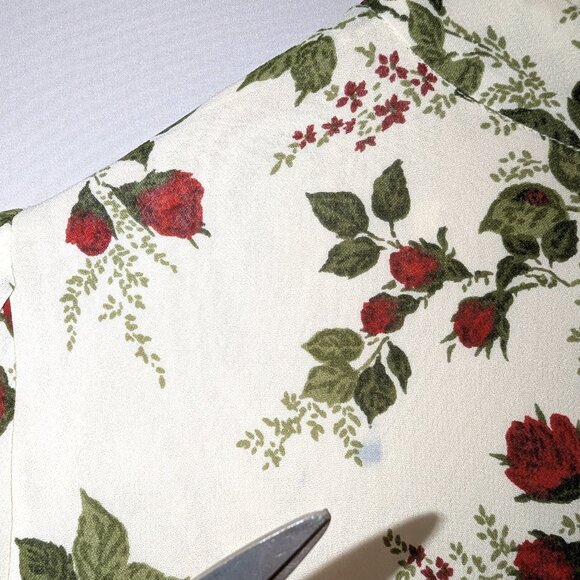 NWT Reformation | Jourdan Dress in Regency Floral Red & Green | Size Small - Picture 15 of 16